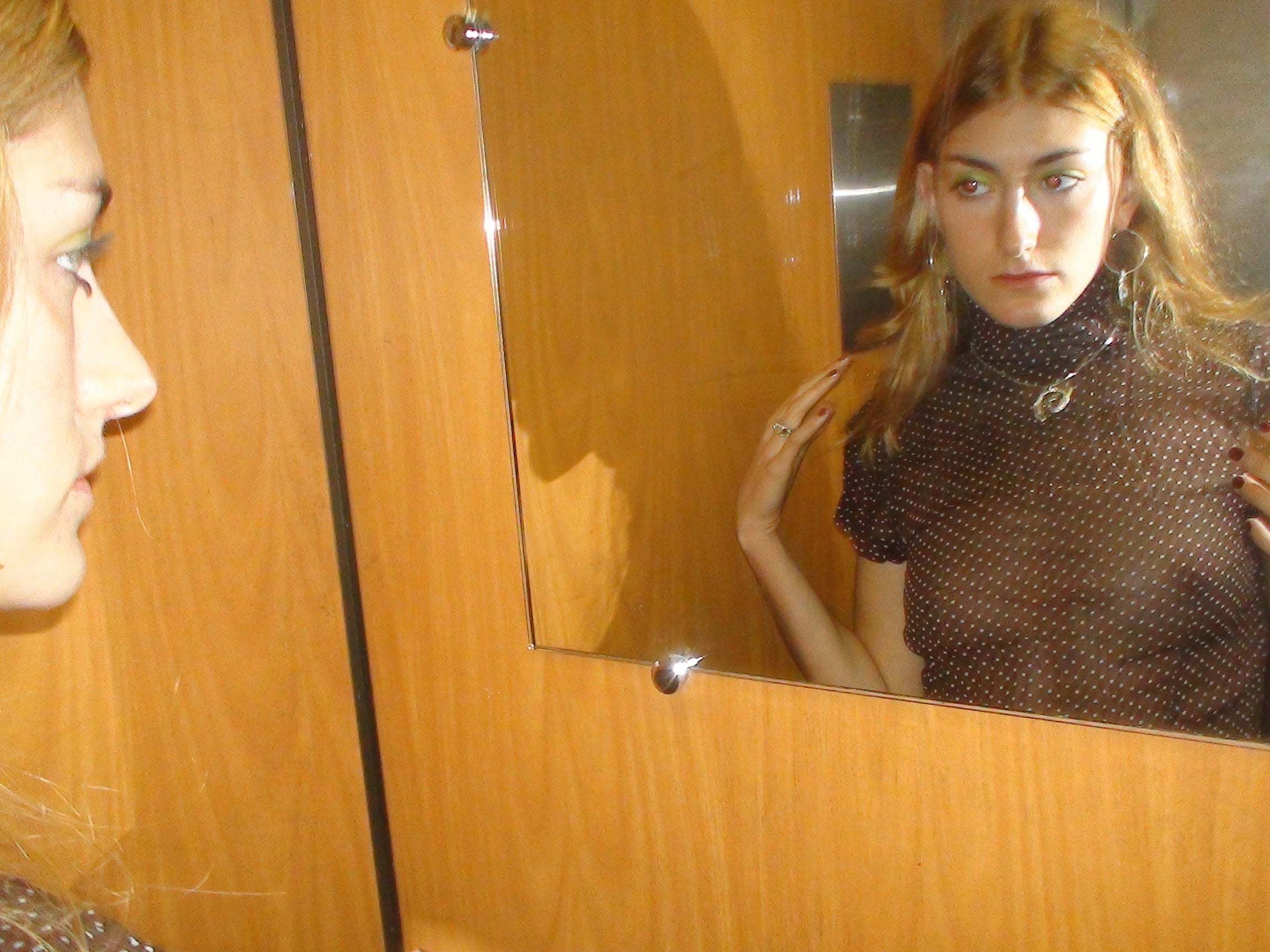 set de bijoux fondu à la main design Lolie