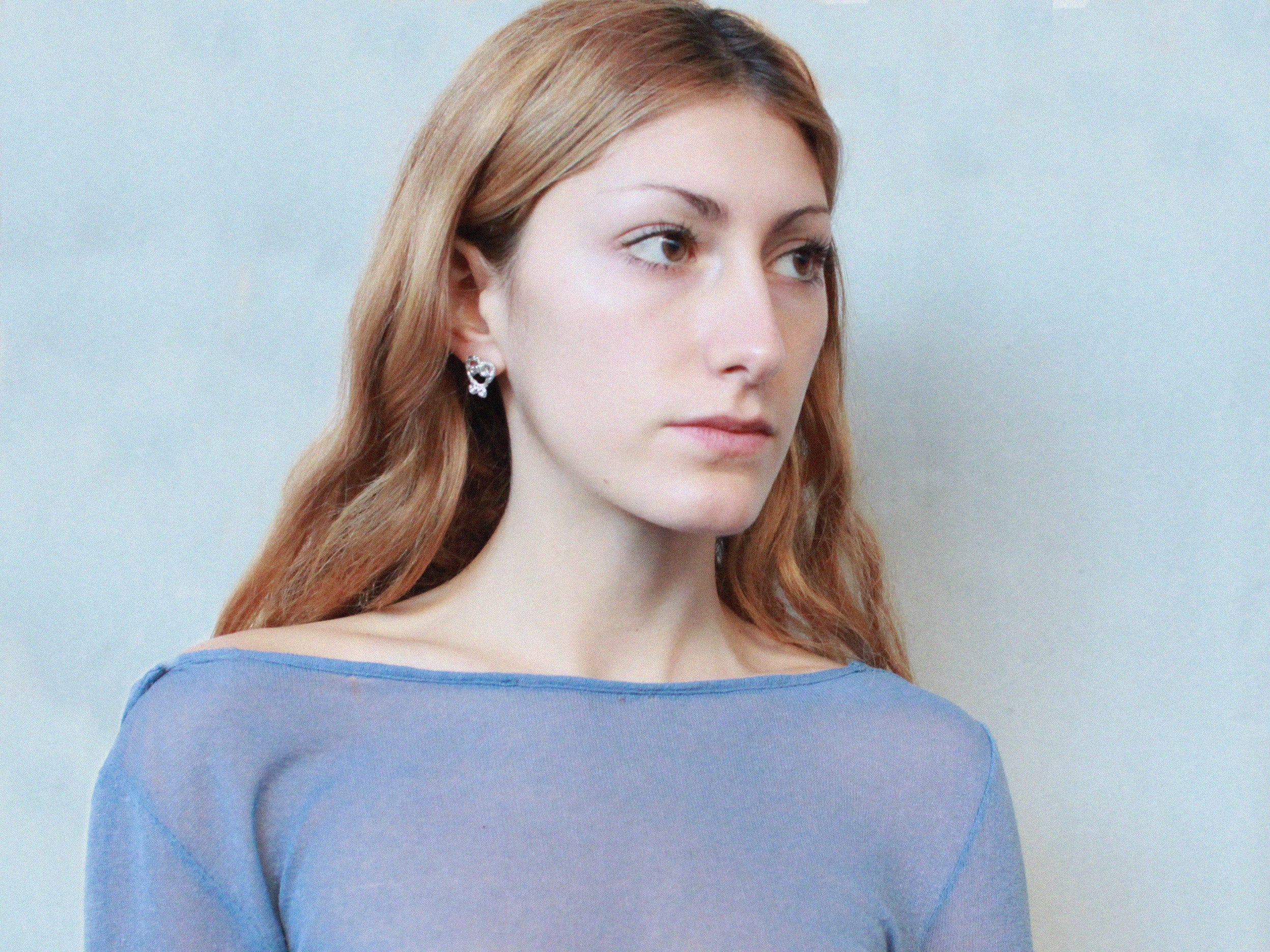 Baby Heart Swirl Earrings