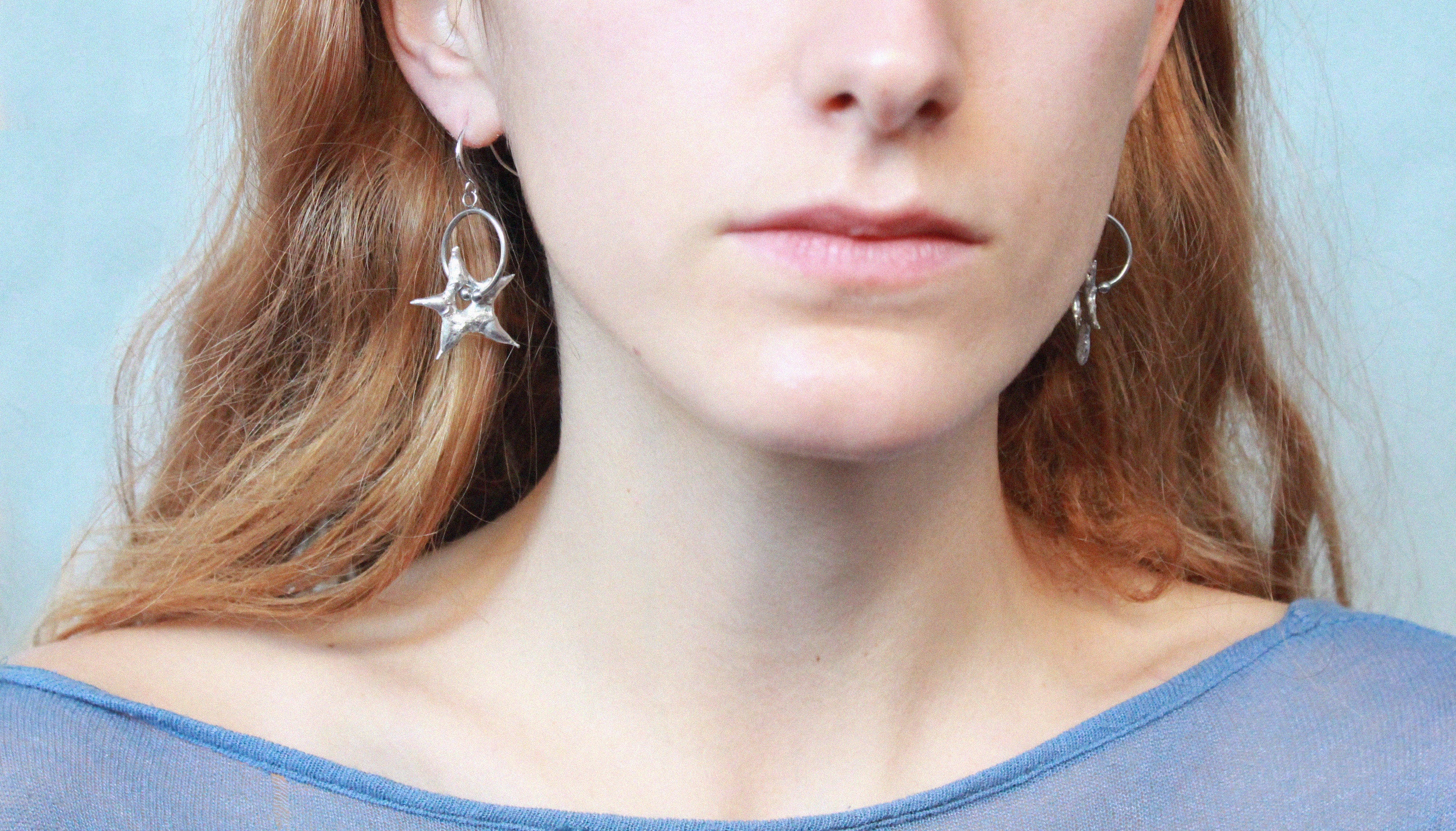 Baby Heart Swirl Earrings