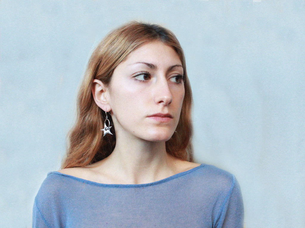 Baby Heart Swirl Earrings