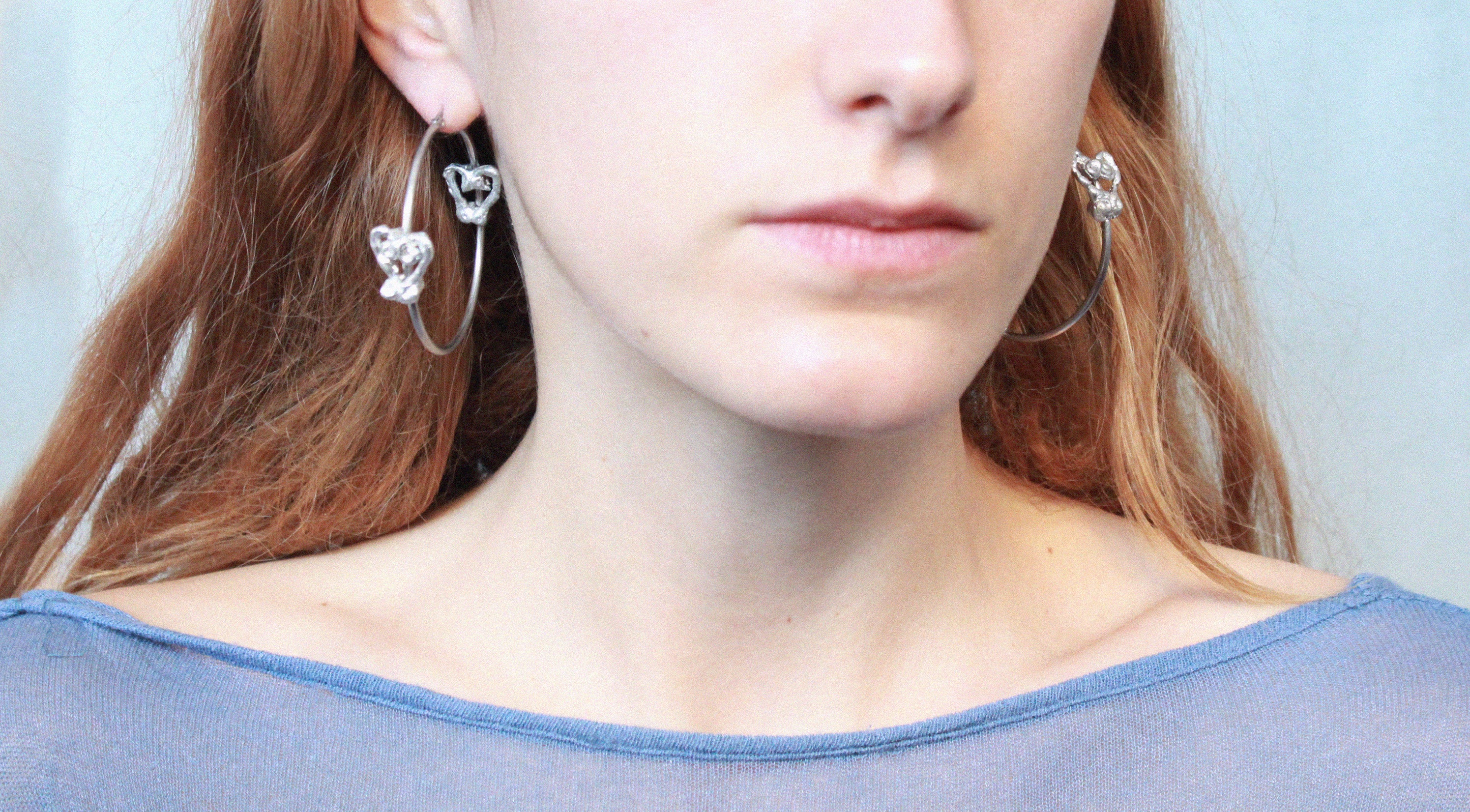 Triple Swirl Earrings