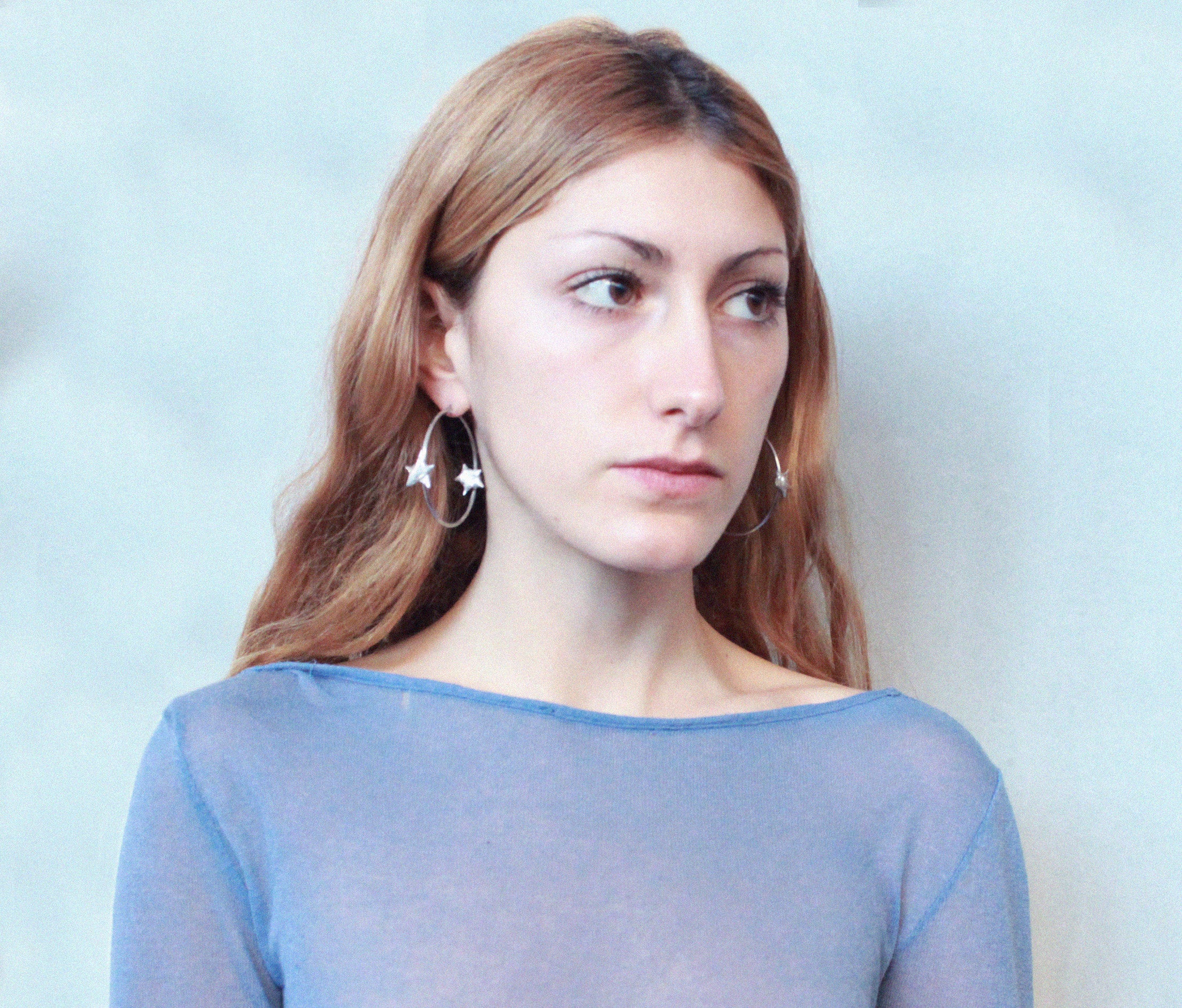 Triple Swirl Earrings