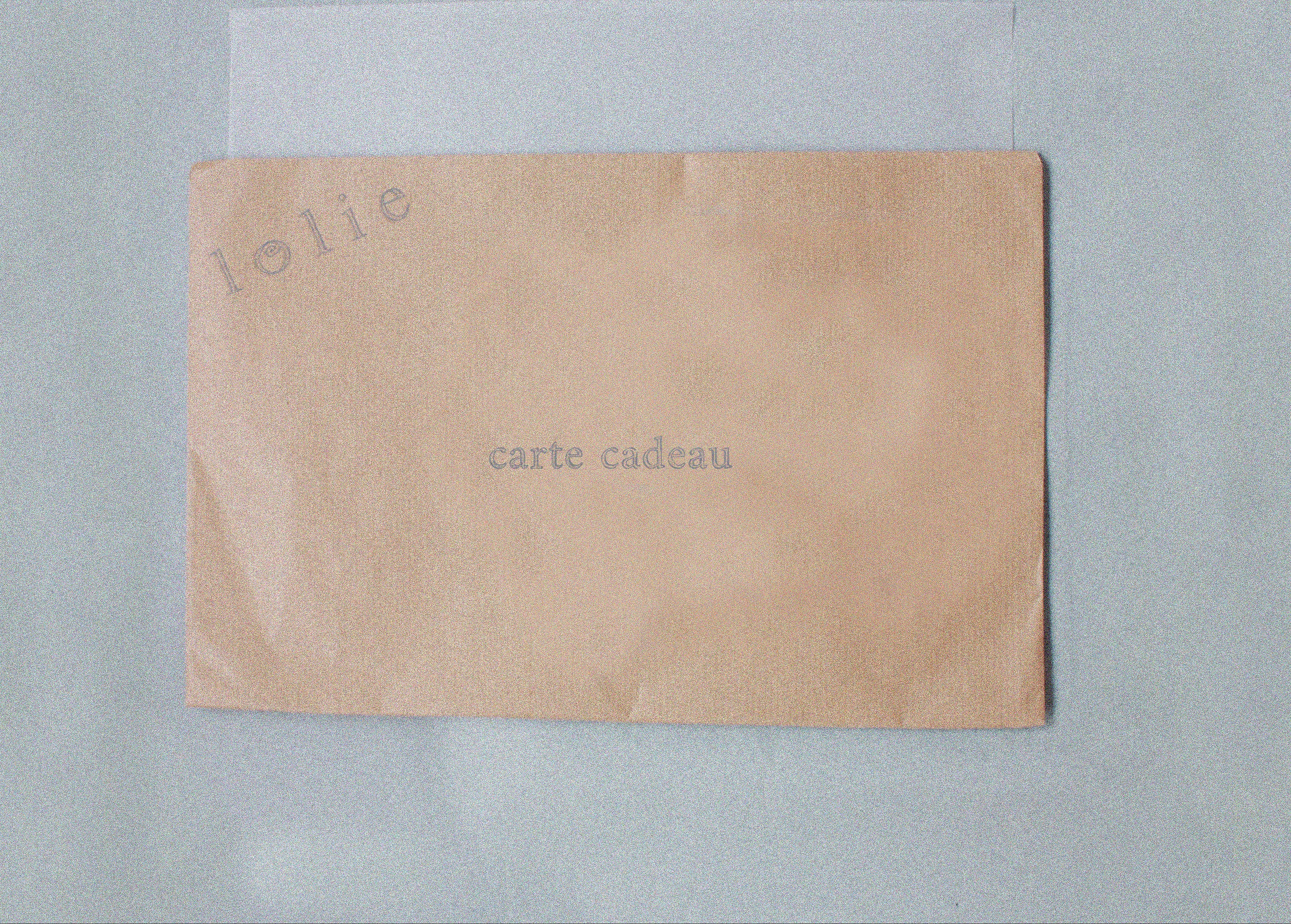 Carte-cadeau Lolie