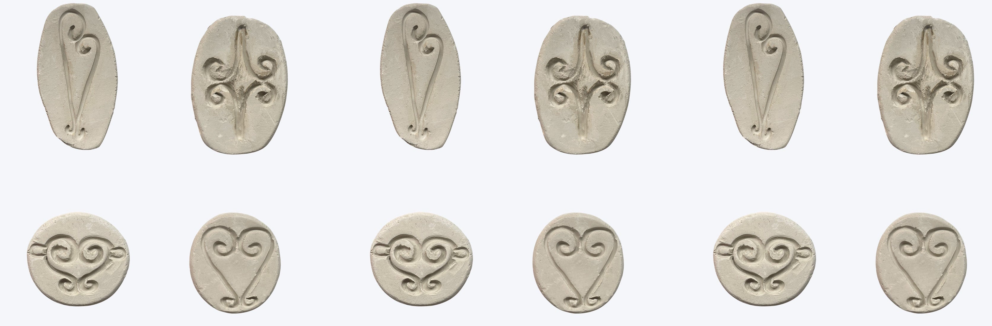 Moule en argile réalisé à la main procédé artisanal unique savoir faire 